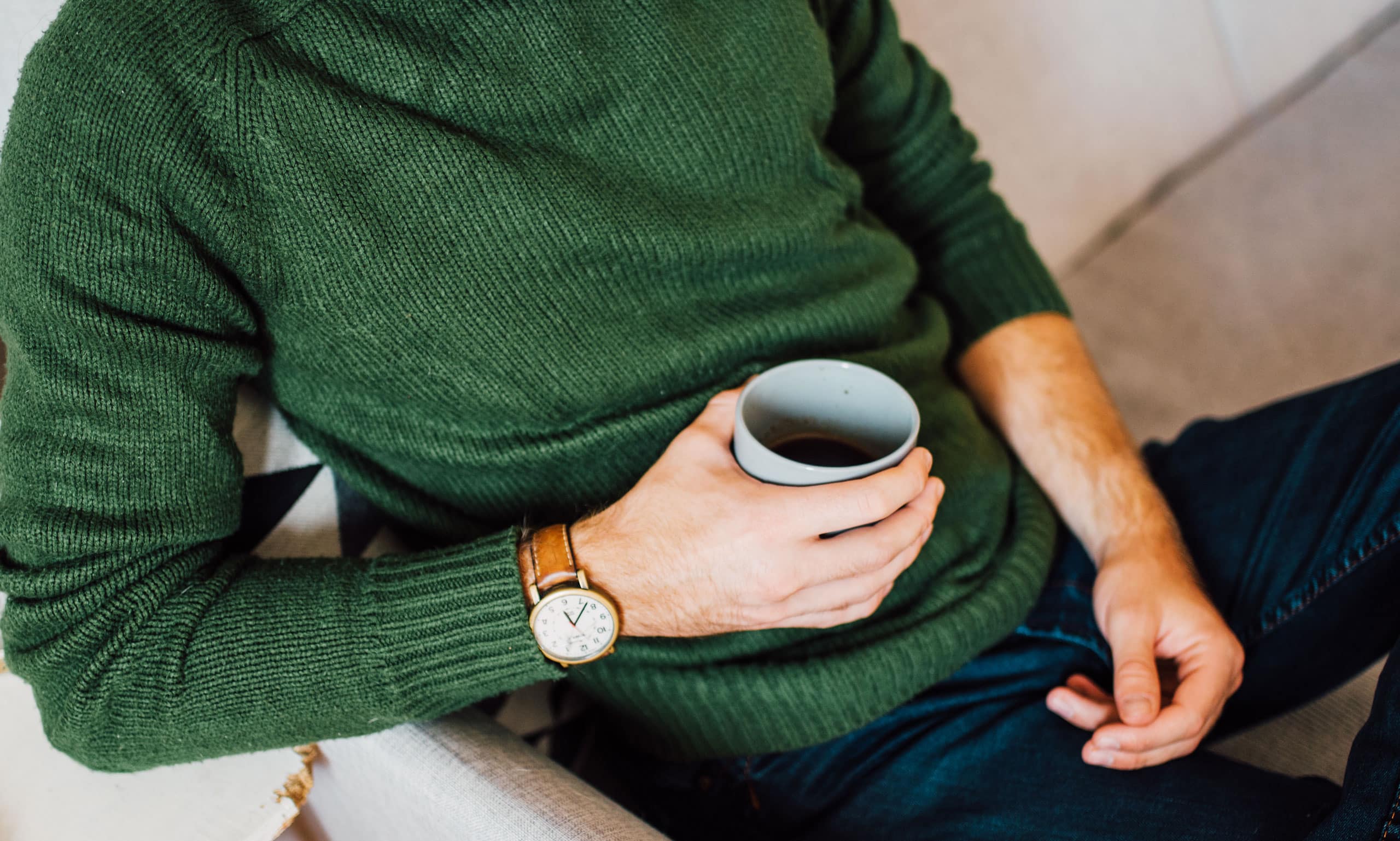 Lifestyle Man Green Sweater