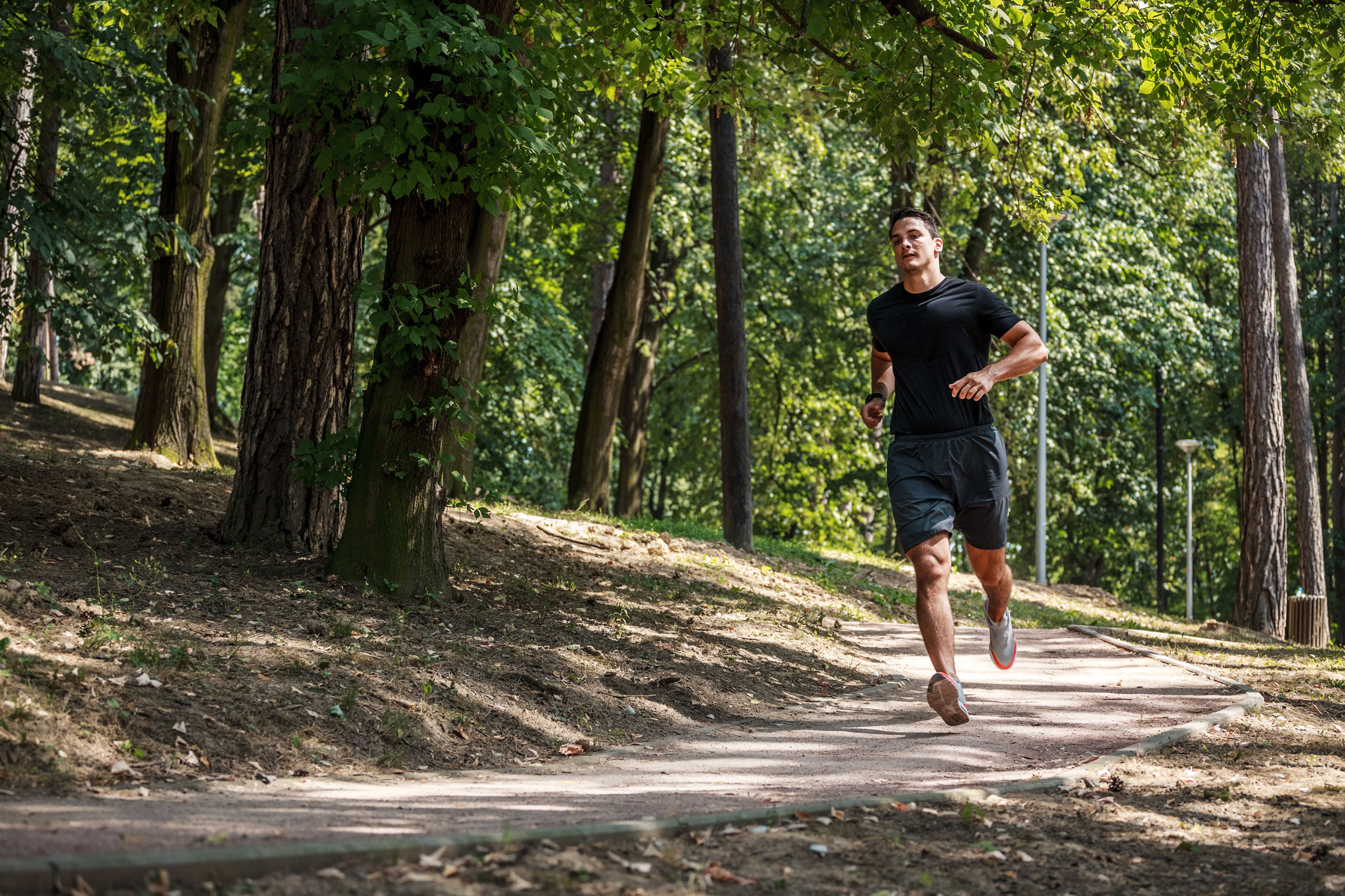 The Fenley Man Running