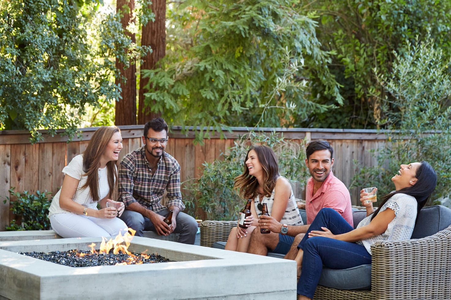 The Fenley Friends Enjoying Outside